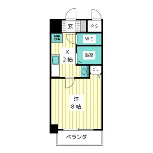 ヤマトマンション大須V【8階】の間取り