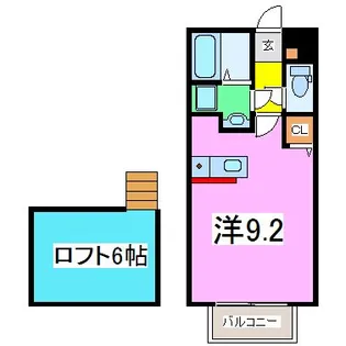 ラテラーレ【2階】の間取り