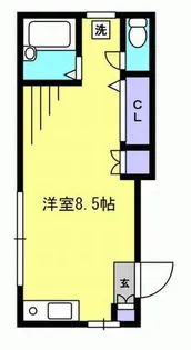 グリーンハイツ【1階】の間取り