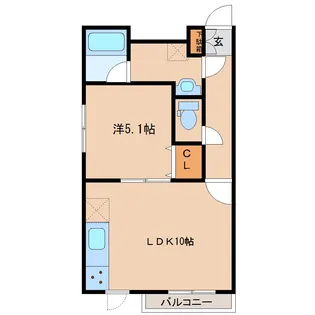 アーバンプレイス【3階】の間取り