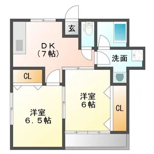 チェリーヒルズ A棟【1階】の間取り