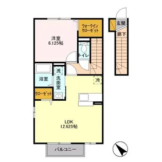 フレグランス【2階】の間取り