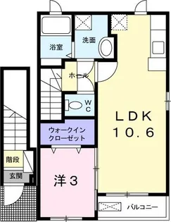 シャトー・ヴィクトリア【2階】の間取り