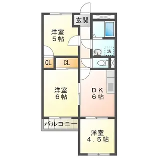 テピカルイブ3【3階】の間取り