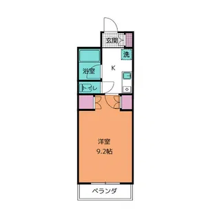 OSTクレスタ【1階】の間取り
