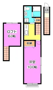 Best Stage秋津(ベストステージ秋津)【2階】の間取り