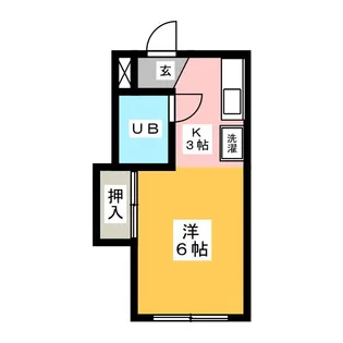 メゾンデコール【3階】の間取り