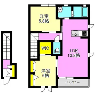 ブランシェ【2階】の間取り