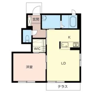 シャーメゾン赤穂【1階】の間取り