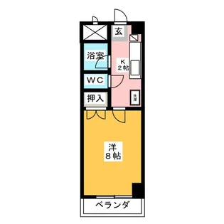 明治館【3階】の間取り