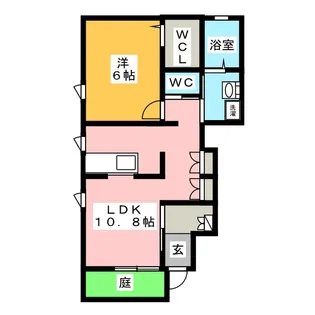 グレイスヴィラJ A棟【1階】の間取り