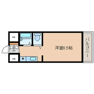 モリタハイツ【3階】の間取り