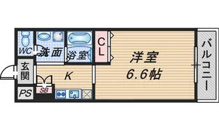 ロイヤルクイーンズパーク蛍池【2階】の間取り