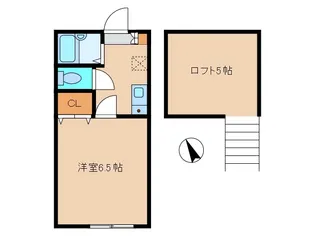LandSitz田端WEST【2階】の間取り