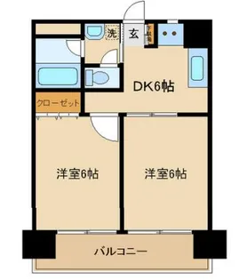 百合ヶ丘ステーションテラス【3階】の間取り