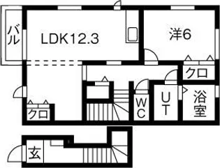 Luce(ルーチェ)【2階】の間取り
