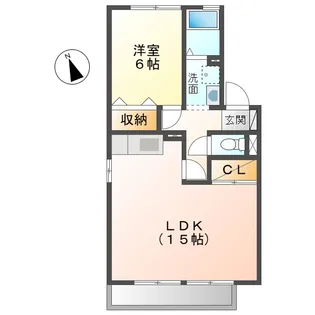 ファミリア21 A【2階】の間取り