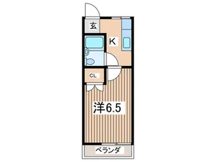 メゾンドエリー【2階】の間取り