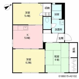 バリュージュ【1階】の間取り