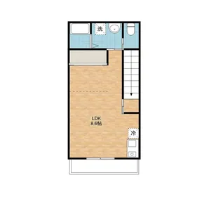 Amity CROSS【2階】の間取り