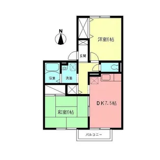 プランドールNT【2階】の間取り