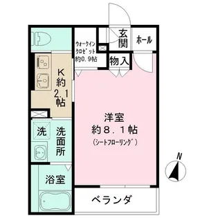 MINARIA【3階】の間取り