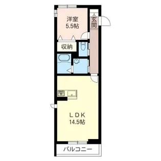 n・ガーデン【2階】の間取り