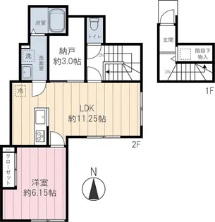 アンシャンテ【2階】の間取り