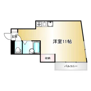 エクセルハイム恵比寿【7階】の間取り