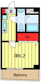 MKM根岸【3階】の間取り