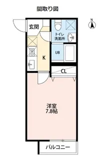 グナーデ・シュテルンII【3階】の間取り
