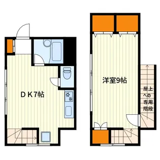 亀田ビルの間取り