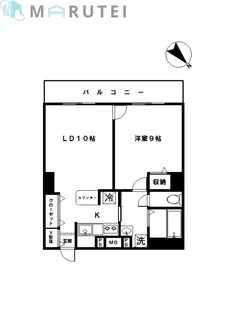 コンフィアンス【2階】の間取り