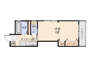 宮田ビル(下竜尾)【4階】の間取り
