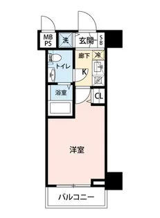 マイナビSTAYフロンティア旗の台(エクセリア旗の台)【2階】の間取り