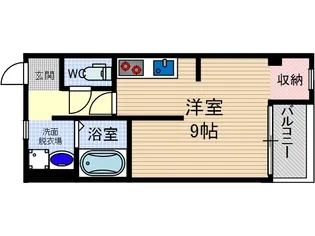 山崎第1マンション【4階】の間取り