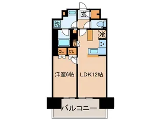 BLESS宮崎台【8階】の間取り
