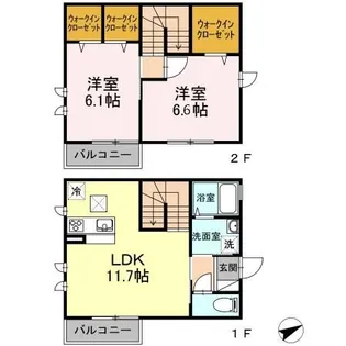 テラス大道の間取り