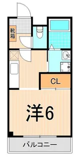 ムーンハイツマリコ8【2階】の間取り