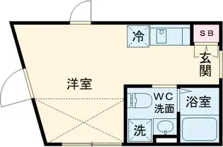 千歳烏山ヴィレッジN【3階】の間取り
