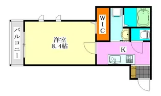 パークメゾン前原西【2階】の間取り
