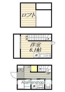 仮称 幕張町テラスハウスIII【1階】の間取り