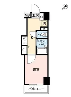 マイナビSTAYミライエ東池袋2丁目【10階】の間取り