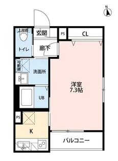 KISBIG市川【1階】の間取り