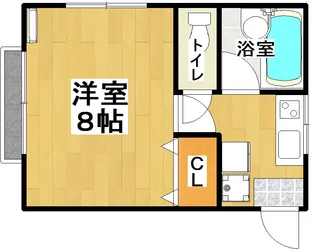 ラ・ポールA棟【1階】の間取り
