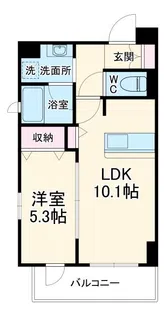 フェアリア船橋本町【7階】の間取り