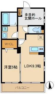 パラッツオSUD【2階】の間取り