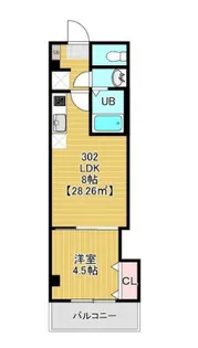 ArtiRoyal K.east【3階】の間取り