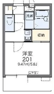 レオパレスパルフェタムール北沢【3階】の間取り