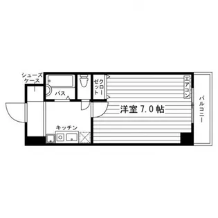 コンフォート河原町【2階】の間取り